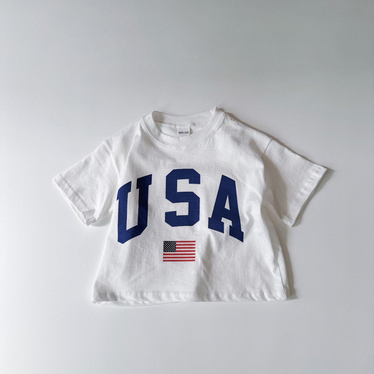 Kids Oversized USA Print Short Sleeve T-Shirt (2-8y) - 2 Colors - AT NOON STORE