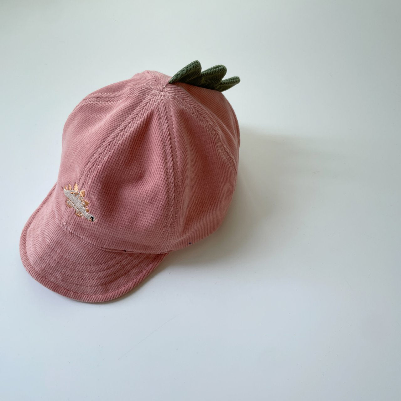 Baby Corduroy Dinosaur Embroidered Cap (1-3y) - 4 Colors - AT NOON STORE