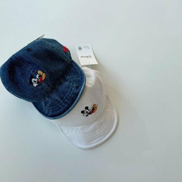 Toddler Mickey Mouse Soft Brim Cap2 (1-4y) - 3 Colors