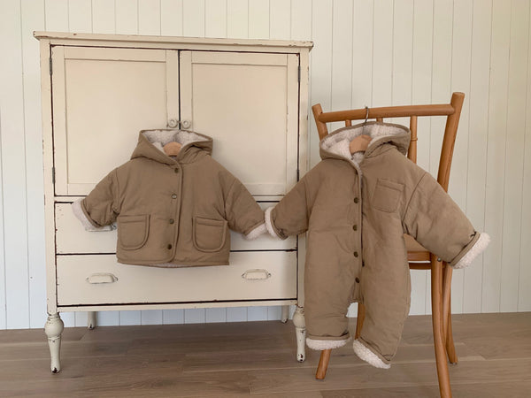 Kids Sherpa Lined Reversible Hooded Jacket (1-6y)