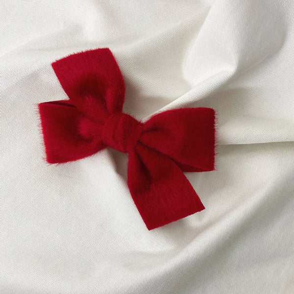 [PRE-ORDER]Toddler Bow Hair Clip (2-7y)-Red