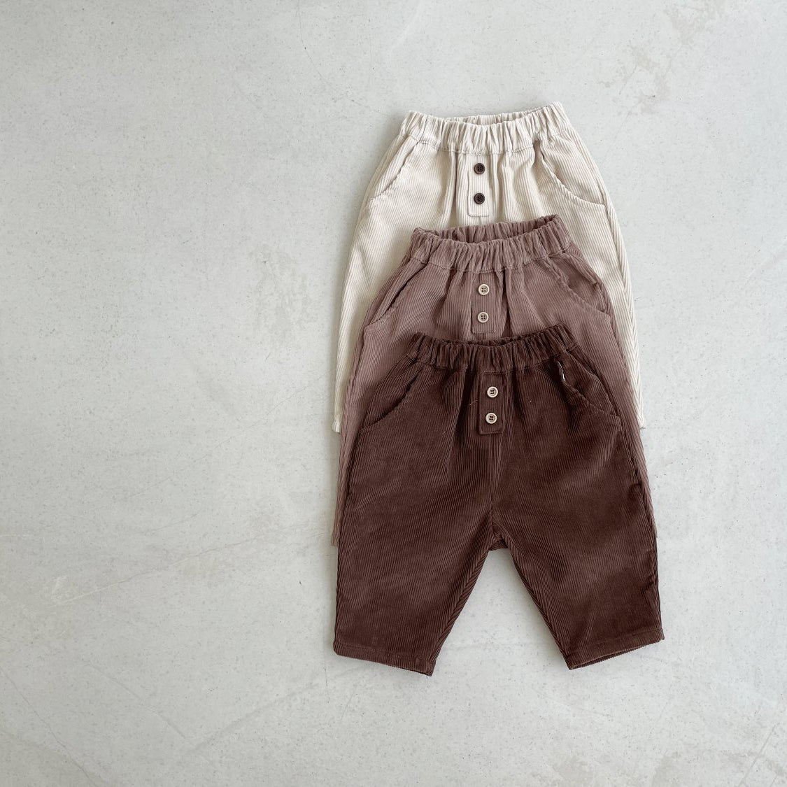 Toddler Corduroy Pull-On Pants (1-6y) - 2 Color - AT NOON STORE