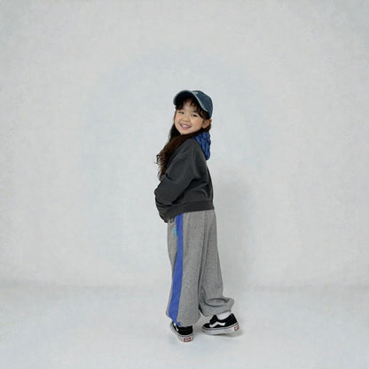 Toddler SP26 Terry Cloth Colorblock Jogger Pants (3-7y) - 2 Colors - AT NOON STORE