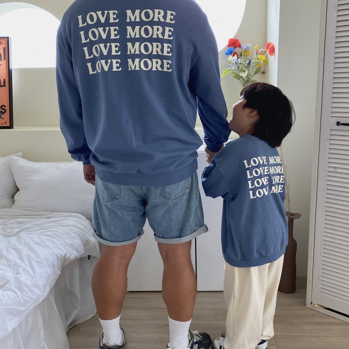 Adult Love More Loose Fit Sweatshirt - 3 Colors