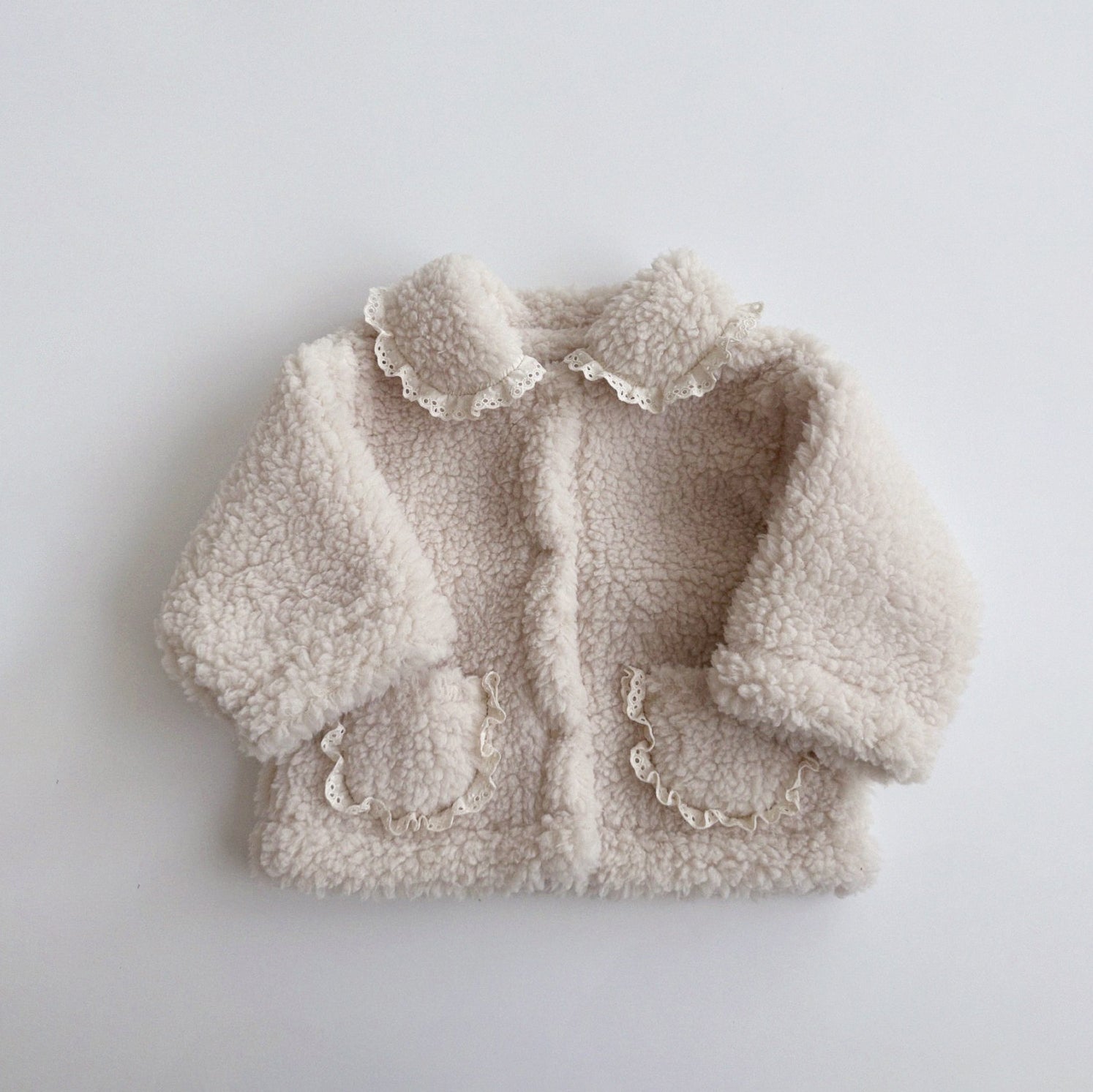 Toddler Aosta Lace Pocket Jacket (3m-5y) - Ivory