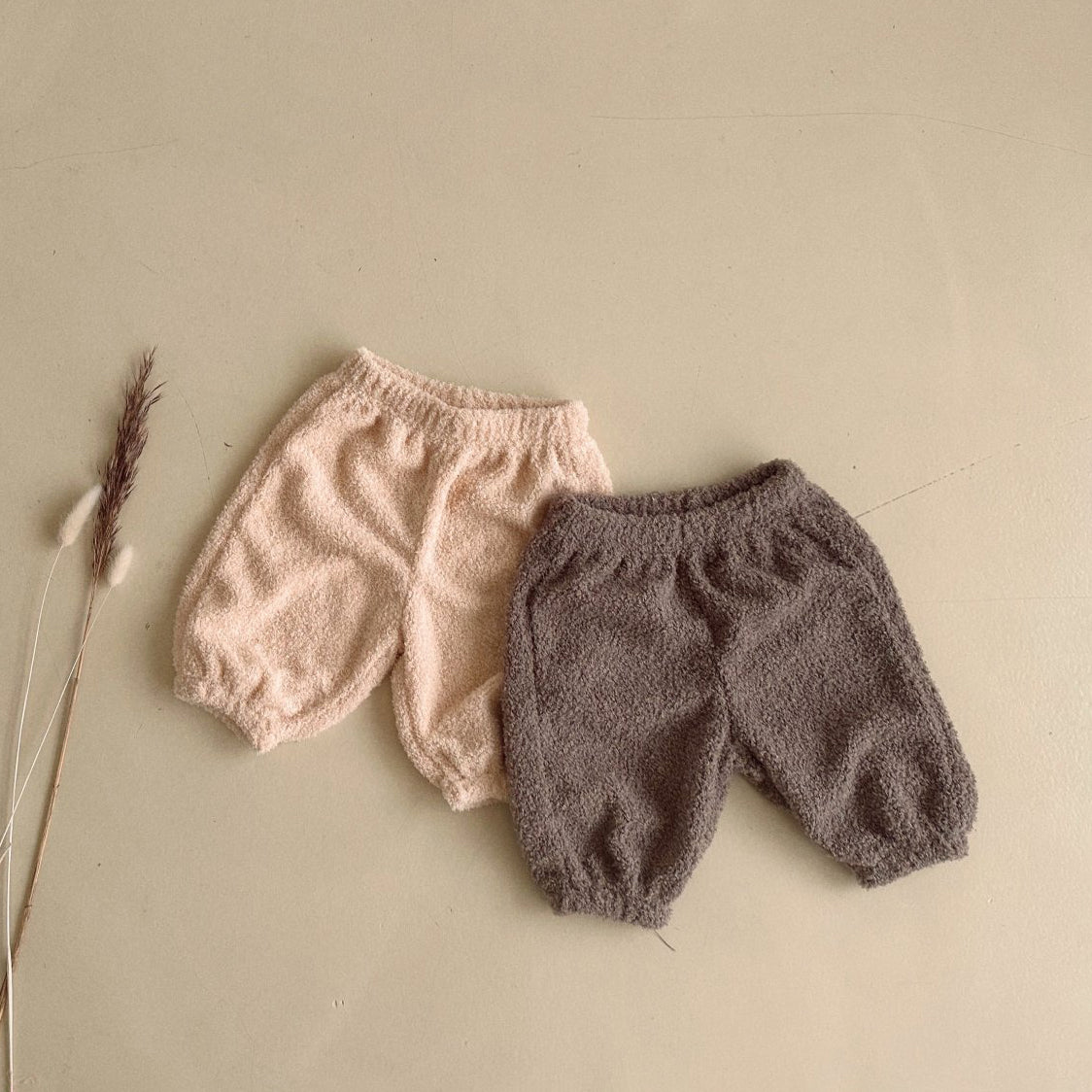 Baby Sherpa Jogger Pants (3-18m) -2 Colors - AT NOON STORE