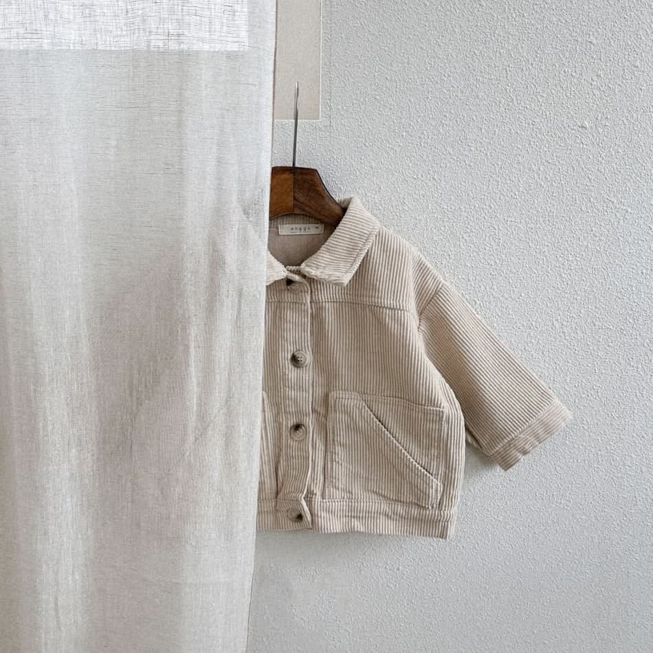 Kids Anggo Double Pocket Jacket (1 - 5y) - 3 Colors kids outfit