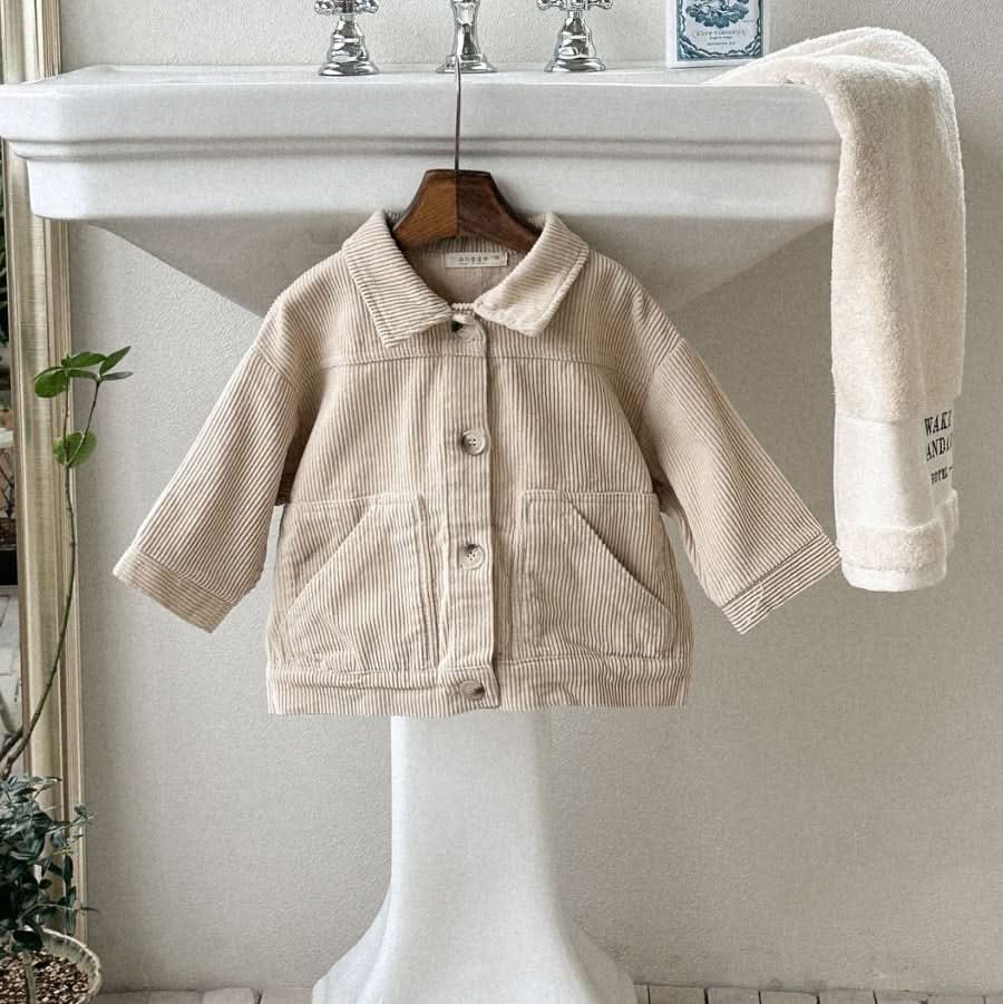 Kids Anggo Double Pocket Jacket (1 - 5y) - 3 Colors kids outfit