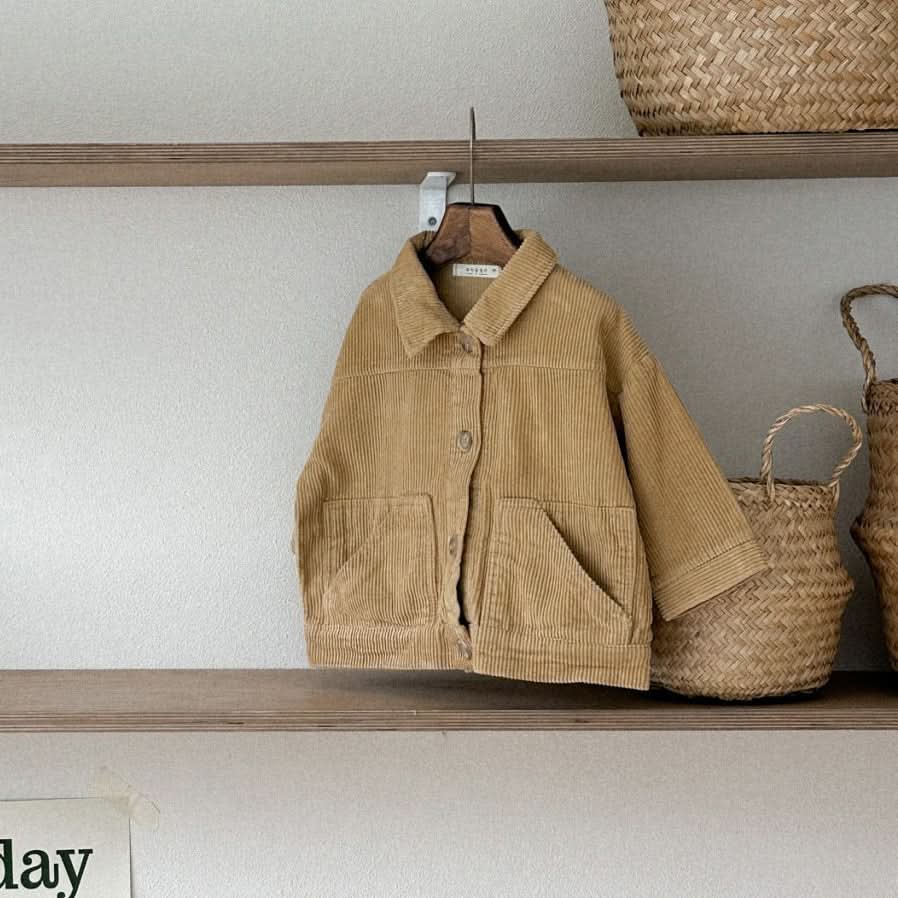 Kids Anggo Double Pocket Jacket (1 - 5y) - 3 Colors kids outfit