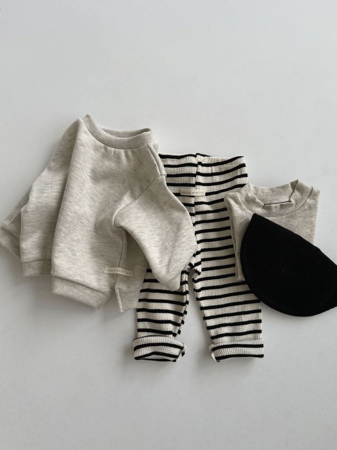 Kids Aosta Long Sleeve Sweatshirt (3m - 5y) - 3 Colors kids outfit