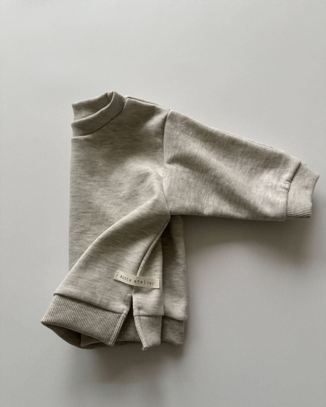 Kids Aosta Long Sleeve Sweatshirt (3m - 5y) - 3 Colors kids outfit