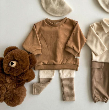 Kids Aosta Long Sleeve Sweatshirt (3m - 5y) - 3 Colors kids outfit