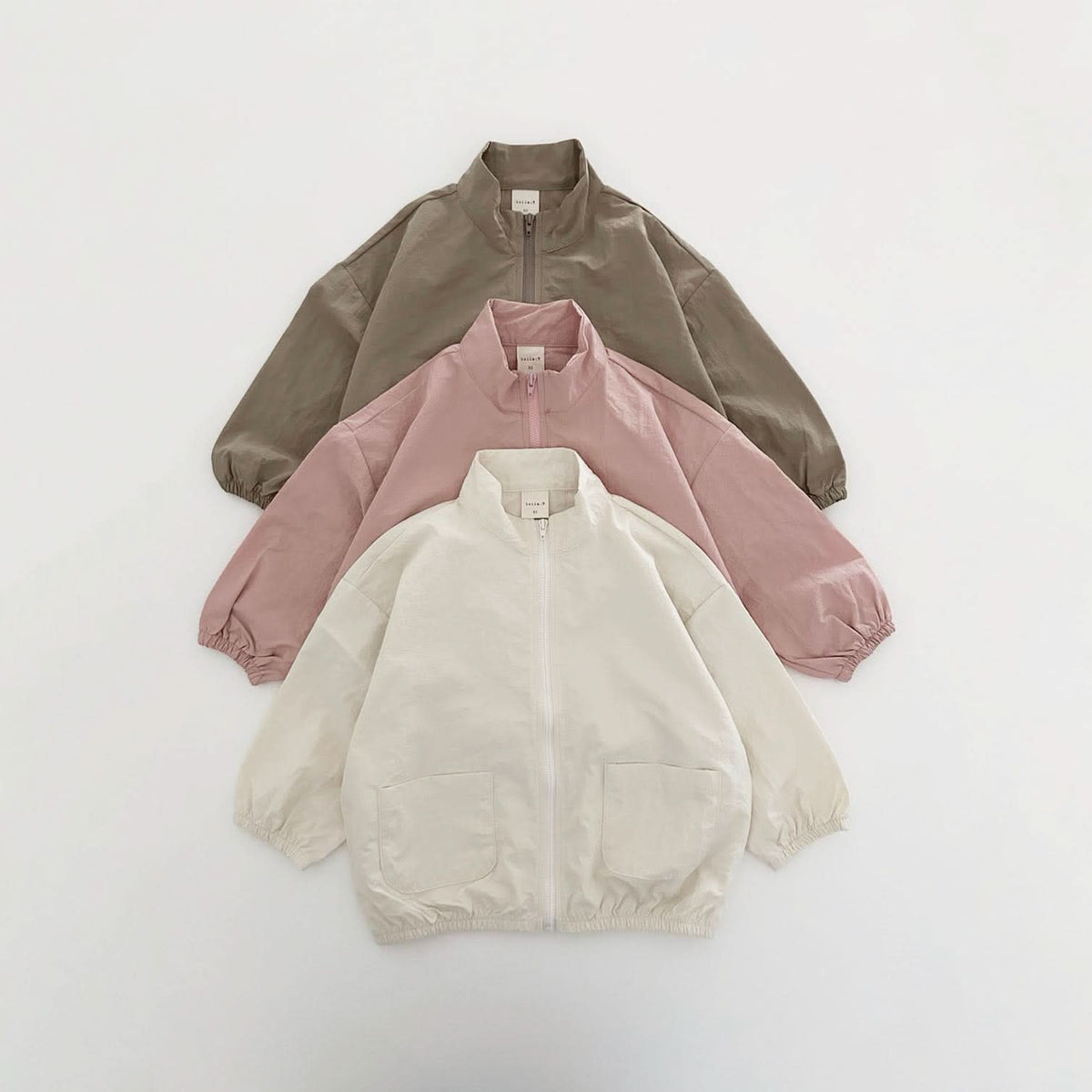 Kids Bella Double Pocket Windbreaker Jacket (6m - 6y) - 3 Colors kids outfit