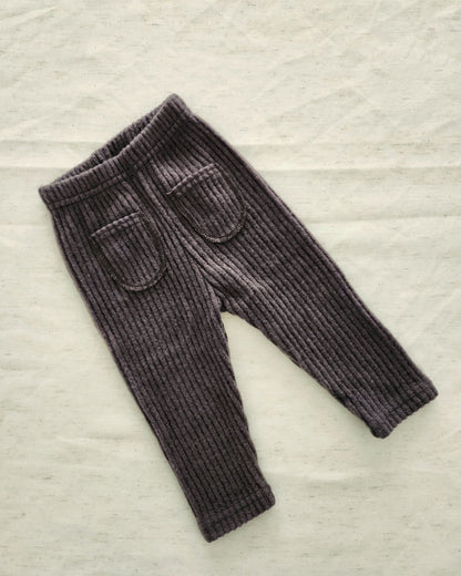 Kids Bella Two Pocket Chunky Rib - Knit Leggings (6m - 6y) - 4colors kids outfit