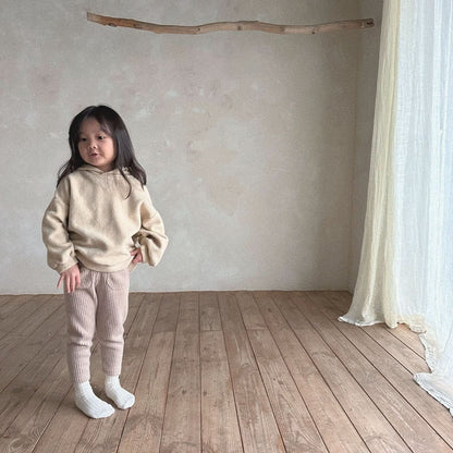 Kids Bella Two Pocket Chunky Rib - Knit Leggings (6m - 6y) - 4colors kids outfit