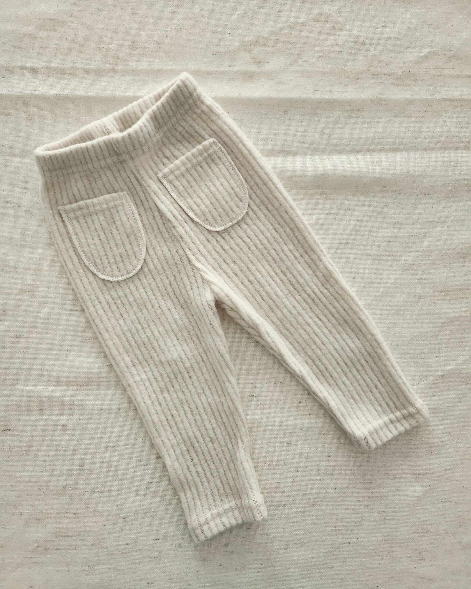 Kids Bella Two Pocket Chunky Rib - Knit Leggings (6m - 6y) - 4colors kids outfit