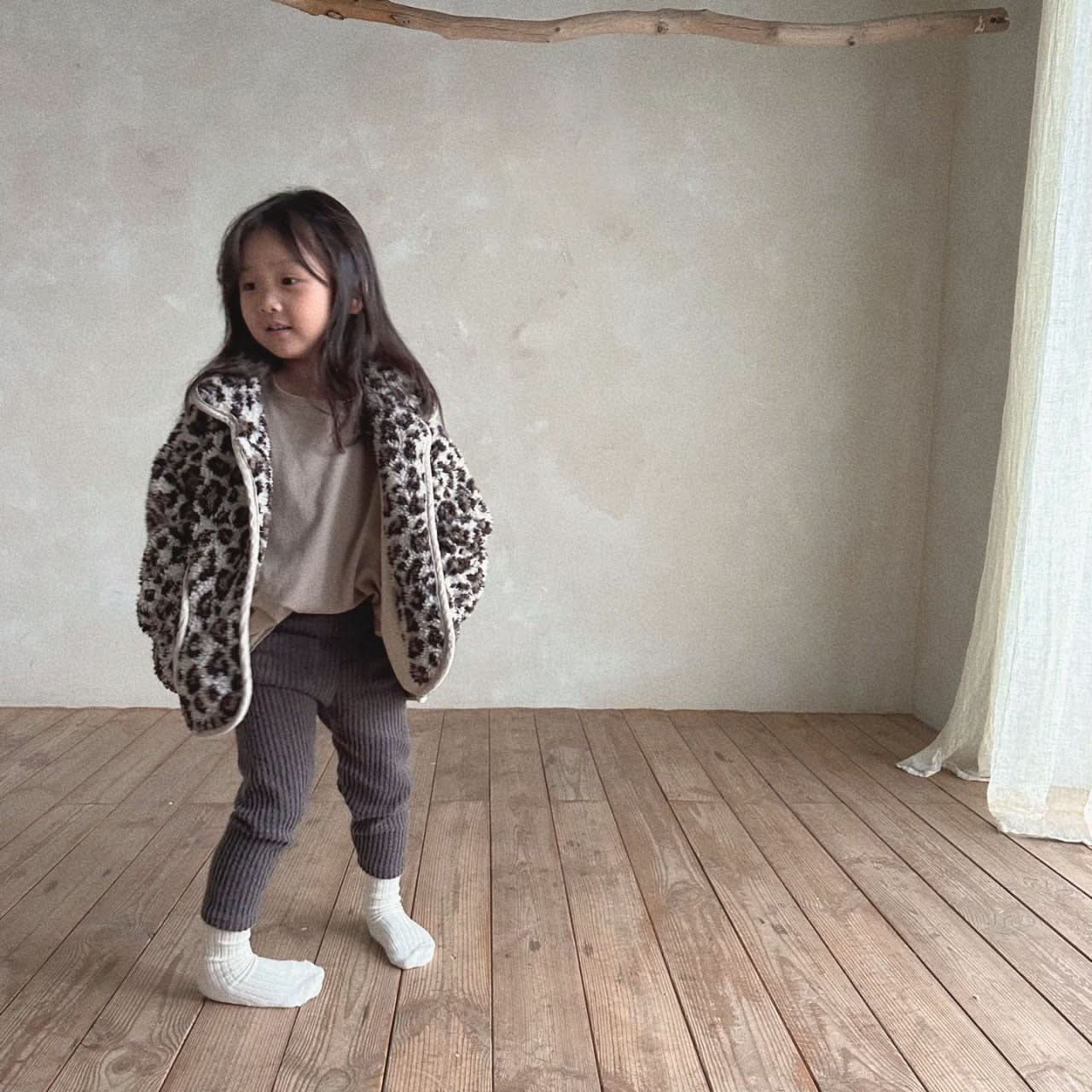 Kids Bella Two Pocket Chunky Rib - Knit Leggings (6m - 6y) - 4colors kids outfit