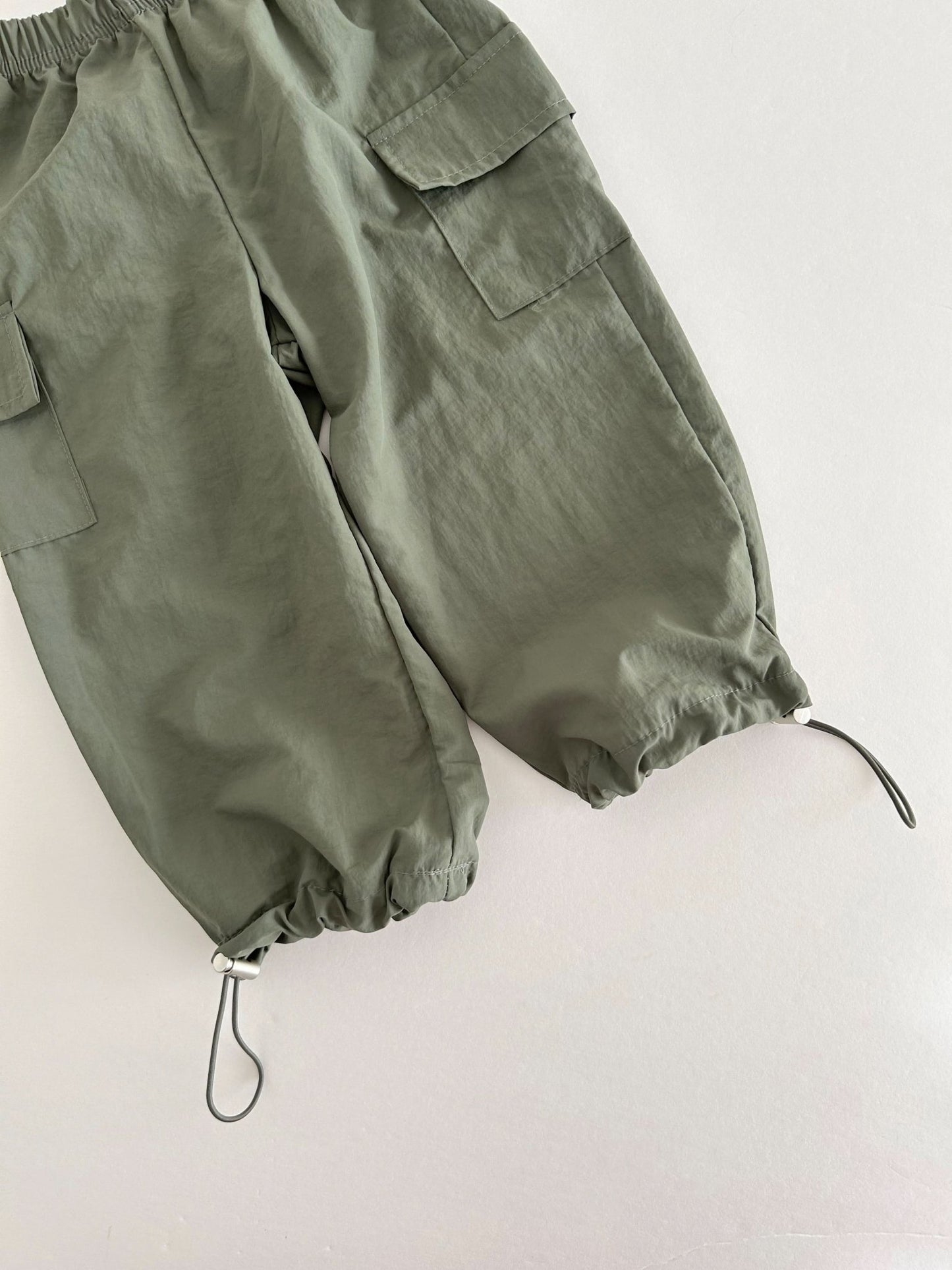 Kids Cargo Adjustable Hem Jogger Pants (2 - 9y) - 4 Colors kids outfit