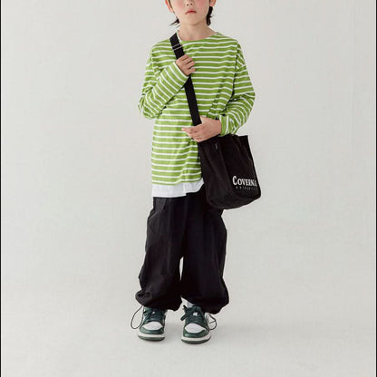 Kids Cargo Adjustable Hem Jogger Pants (2 - 9y) - 4 Colors kids outfit