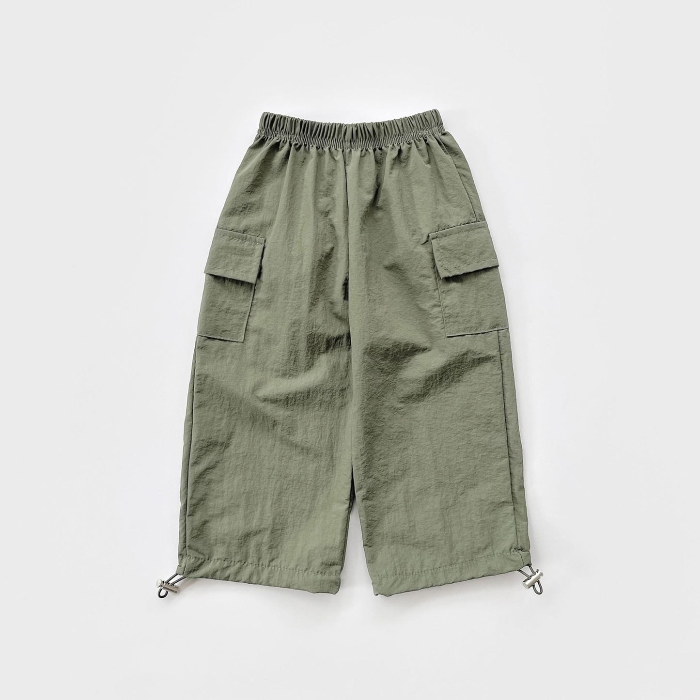 Kids Cargo Adjustable Hem Jogger Pants (2 - 9y) - 4 Colors kids outfit