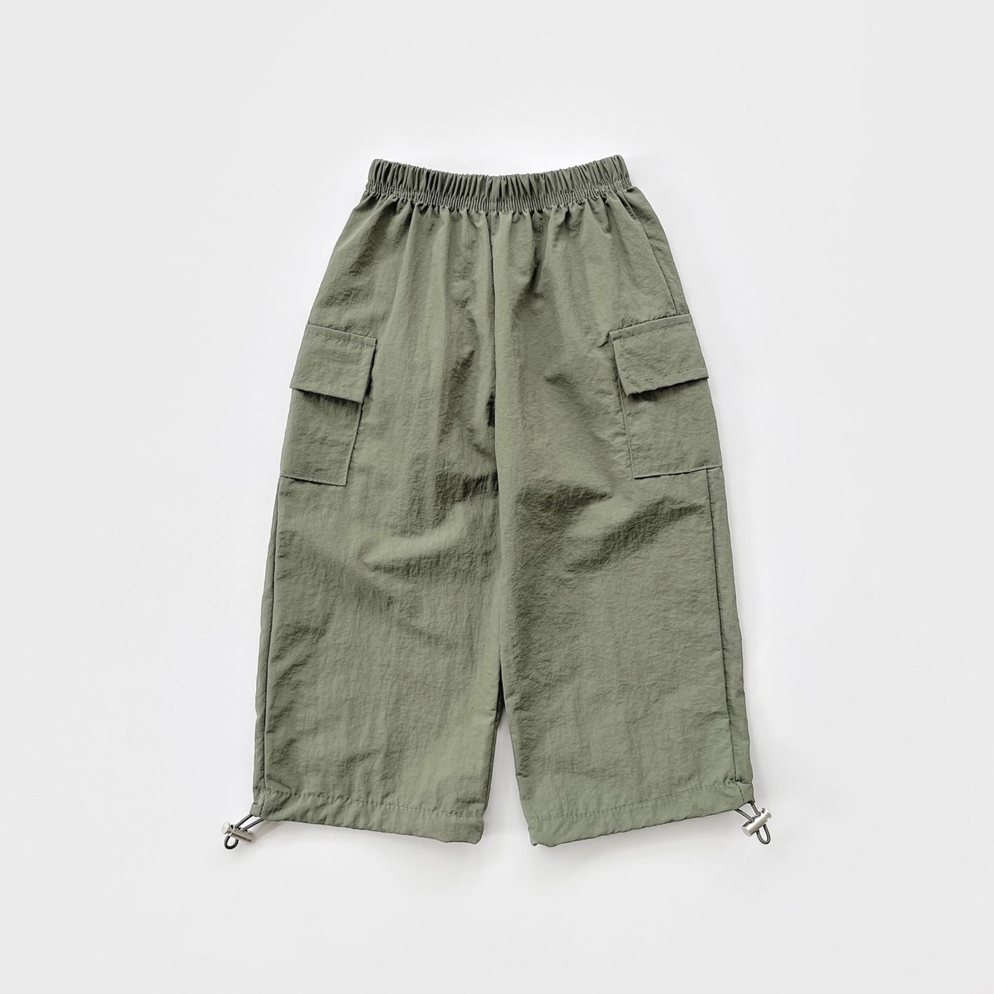 Kids Cargo Adjustable Hem Jogger Pants (2 - 9y) - 4 Colors kids outfit