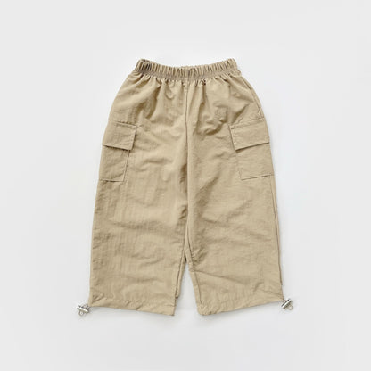 Kids Cargo Adjustable Hem Jogger Pants (2 - 9y) - 4 Colors kids outfit