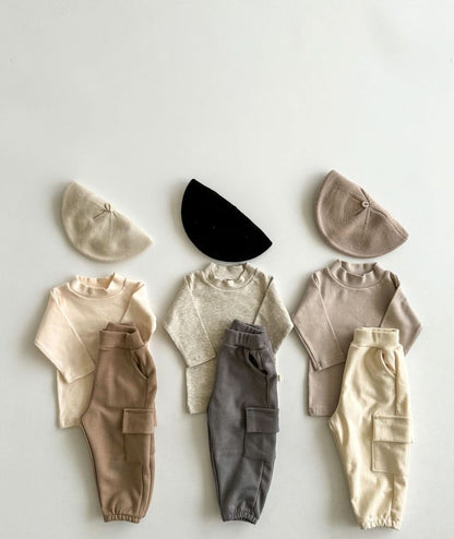 Kids Cargo Jogger Pants (3m - 5y) - 4 Colors kids outfit