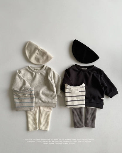 Kids Colorblock Sock Leggings (0 - 5yrs) - 3 Colors kids outfit