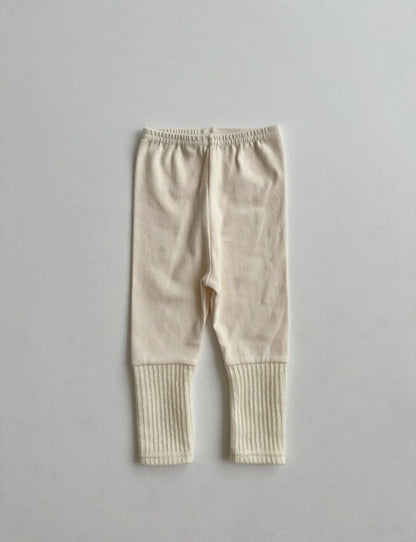 Kids Colorblock Sock Leggings (0 - 5yrs) - 3 Colors kids outfit