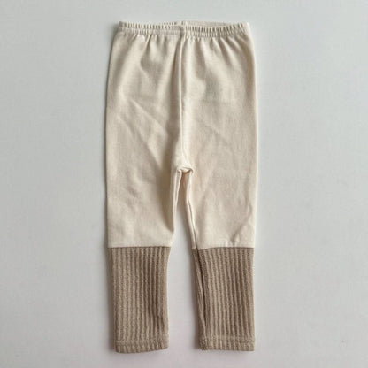 Kids Colorblock Sock Leggings (0 - 5yrs) - 3 Colors kids outfit