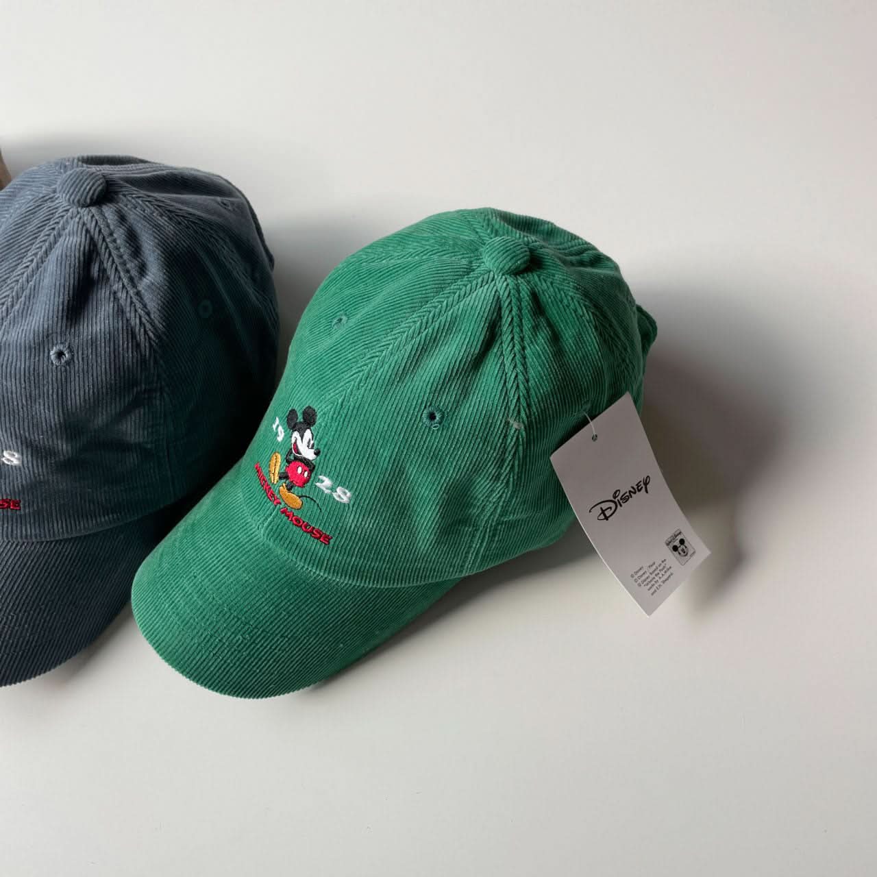 Kids Corduroy 1928 Mickey Mouse Baseball Cap (4 - 7y) - 5 Colors kids outfit