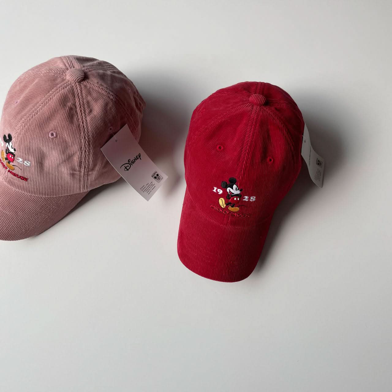Kids Corduroy 1928 Mickey Mouse Baseball Cap (4 - 7y) - 5 Colors kids outfit