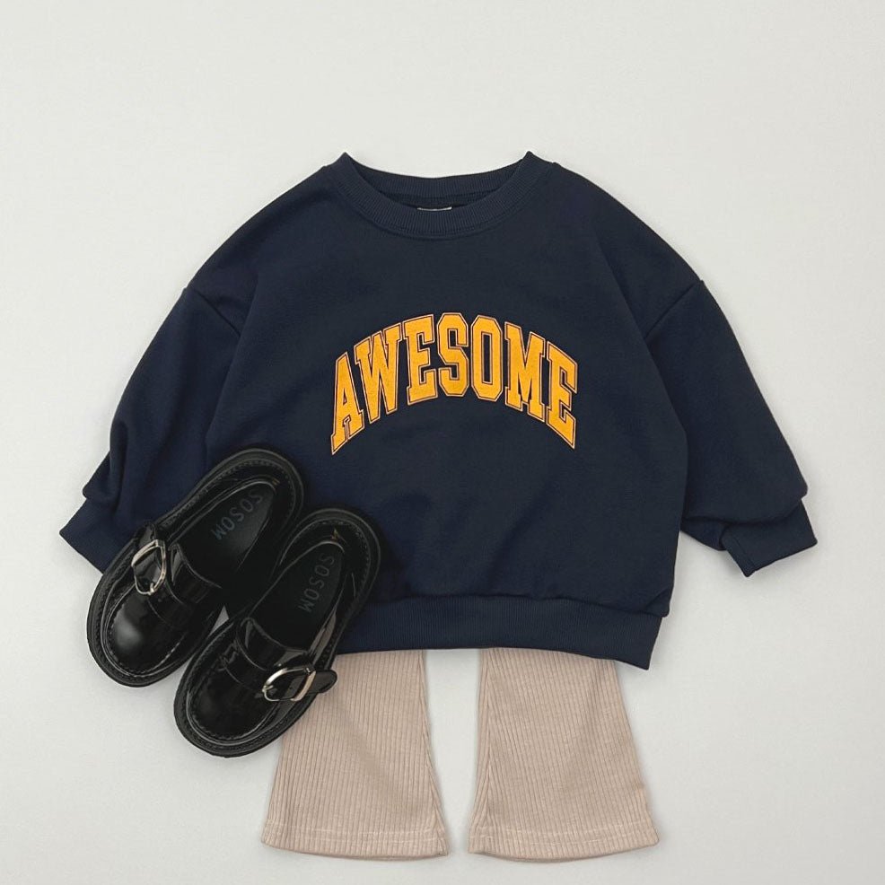 Kids F25 AWESOME Sweatshirt (2 - 7y) - 3 Colors kids outfit