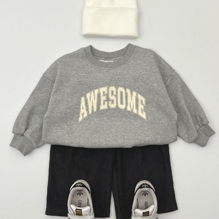 Kids F25 AWESOME Sweatshirt (2 - 7y) - 3 Colors kids outfit