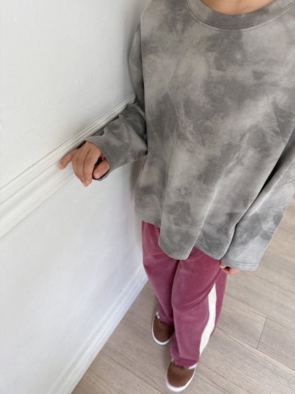 Kids F25 Velour Side Line Pull - on Pants (2 - 7y) - 2 Colors kids outfit