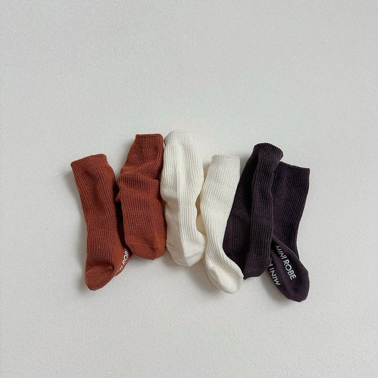 Kids F26 3pk Waffle Socks Set (10m-3y) kids outfit
