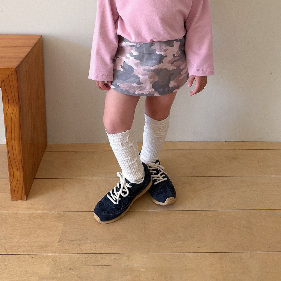 Kids F26 Camouflage Skort (2-7y) - 2 Colors kids outfit