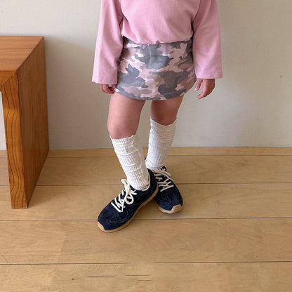 Kids F26 Camouflage Skort (2-7y) - 2 Colors kids outfit