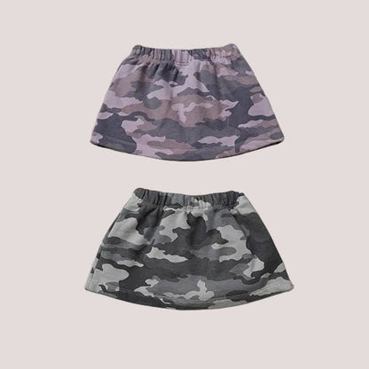 Kids F26 Camouflage Skort (2-7y) - 2 Colors kids outfit