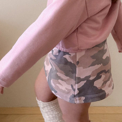 Kids F26 Camouflage Skort (2-7y) - 2 Colors kids outfit