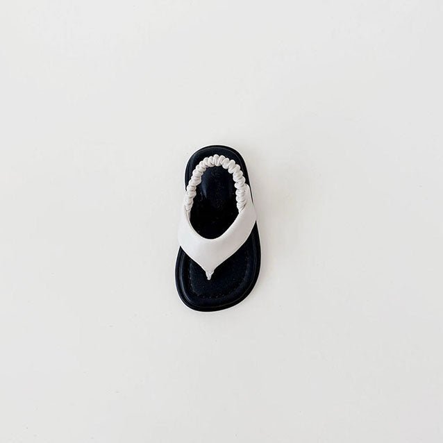 Kids Flip Flop Sandals (US7 - 13) - Cream - AT NOON STORE