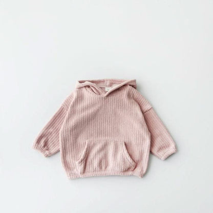 Kids Fuzzy Corduroy Hoodie and Pants Set (2 - 6yr) - 4 Colors kids outfit