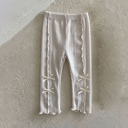 Kids Lala S25 Bows Leggings (1 - 6y) - 2 Colors kids outfit