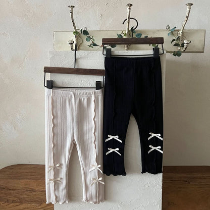 Kids Lala S25 Bows Leggings (1 - 6y) - 2 Colors kids outfit