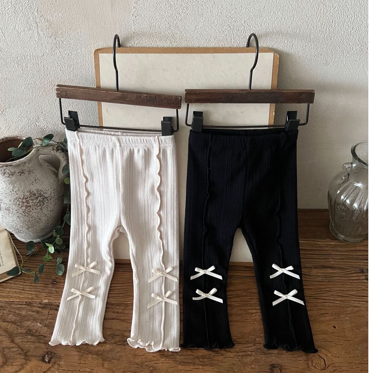 Kids Lala S25 Bows Leggings (1 - 6y) - 2 Colors kids outfit