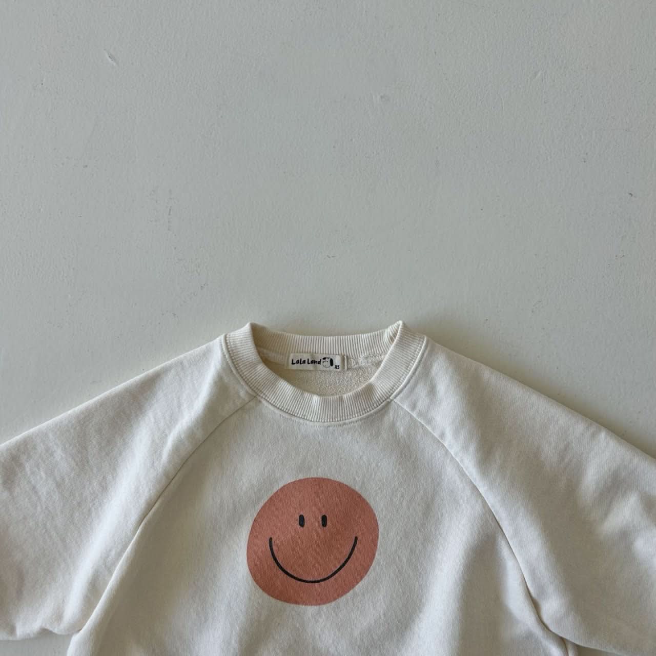 Kids Land S24 Smiley Face Sweatshirt (1 - 6y) - 2 Colors kids outfit