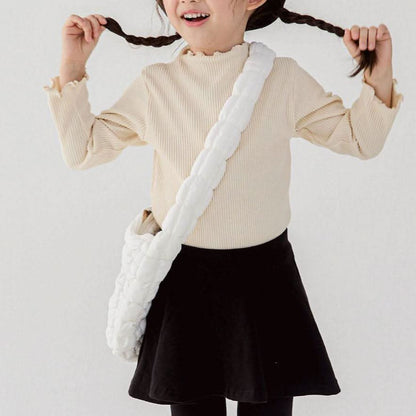Kids Lettuce - edge Ribbed Top (2 - 9y) - 6 Colors kids outfit