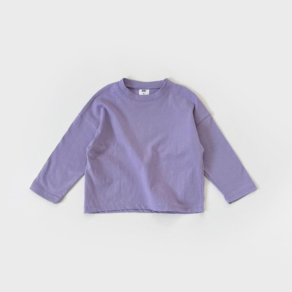 Kids Loose Fit Basic Top (2 - 9y) - 10 Colors kids outfit