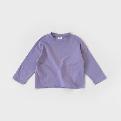Kids Loose Fit Basic Top (2 - 9y) - 10 Colors kids outfit