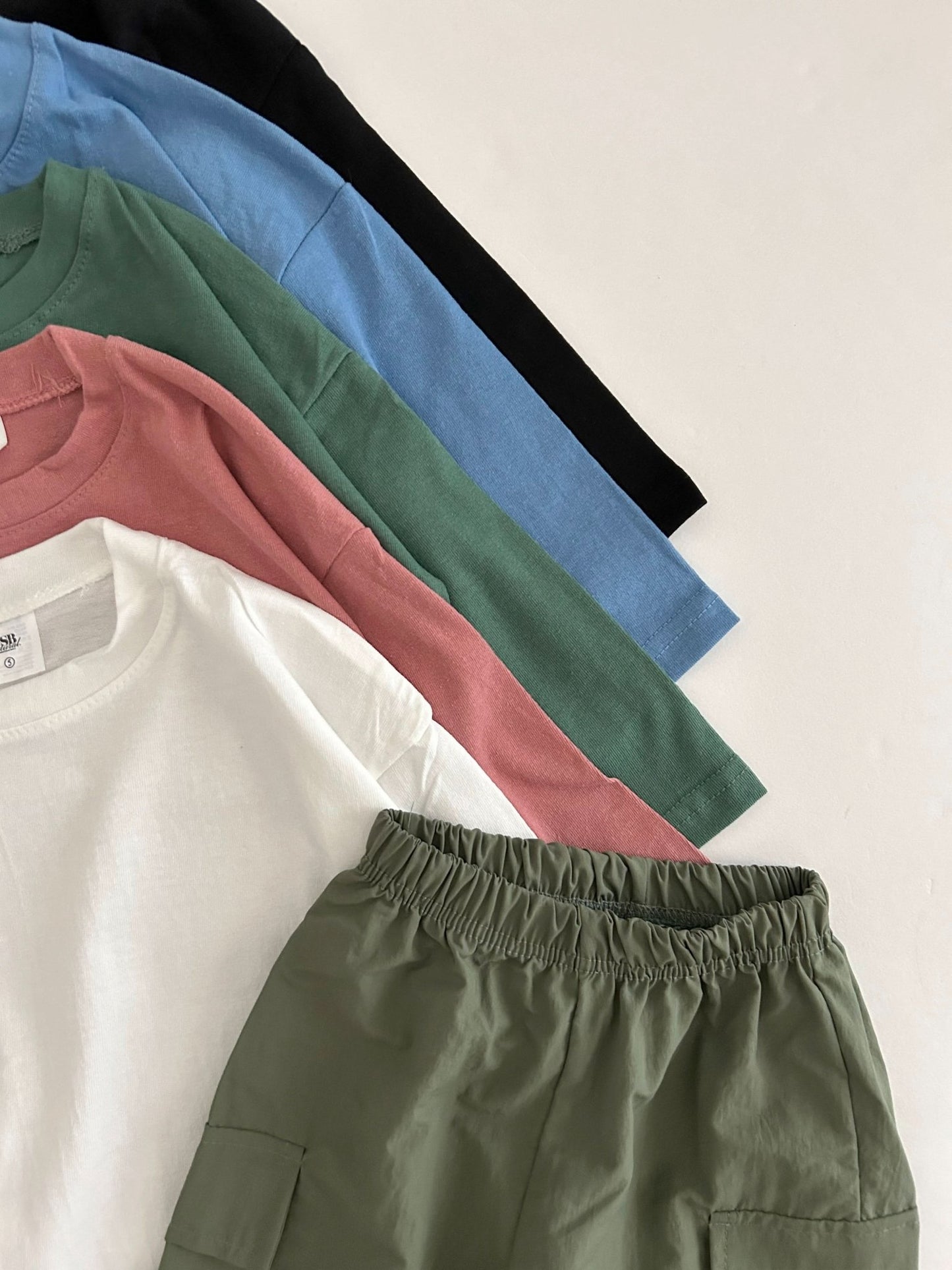 Kids Loose Fit Basic Top (2 - 9y) - 10 Colors kids outfit